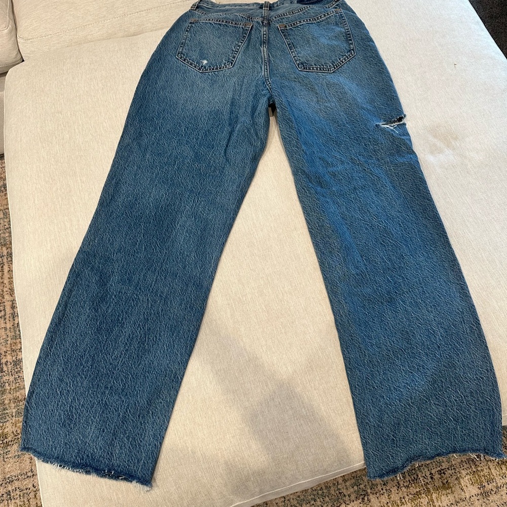 Abercrombie & Fitch High Rise Blue Jeans